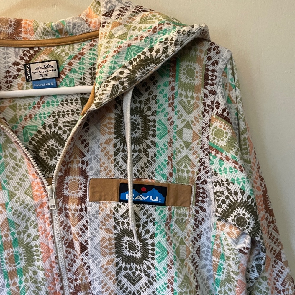 Kavu Multicolor Patterned Jacket Size Medium - image 3